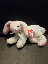 Beanie Baby Cottonball Bunny Rabbit **Mint Condition** Vintage Teddy Retro 90s