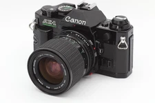 [N.MINT] Canon AE-1 Program Film Camera Black + SIGMA 35-70mm f2.8-4 from JAPAN