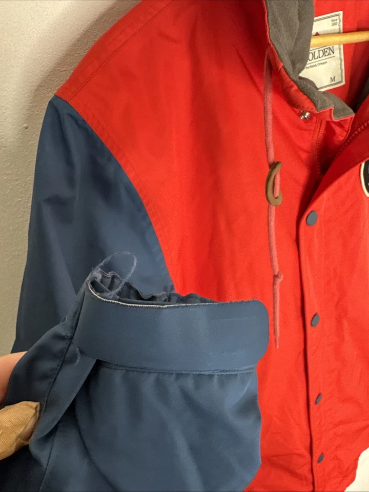 Holden Waterproof Ski Snowboard Jacket Red Blue Men’s M - Image 3 of 4