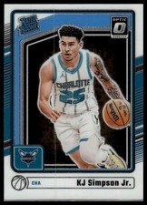 2024-25 Donruss Optic #294 KJ Simpson Jr. Rookie