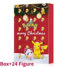 2025 Pok mon 24 Day Advent Calendar Blind Box Holiday Gift for Girls and Boys G