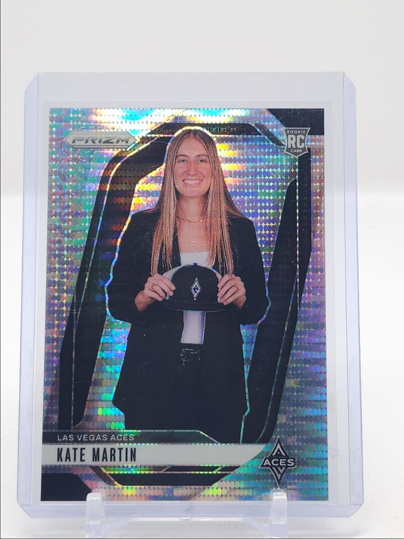 KATE MARTIN 2024-25 PANINI PRIZM WNBA ROOKIE PULSAR ACES #148 RC /499 Q5464