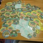 Vintage Cabbage Patch Kid 1980s coleco massive hand tag bundle