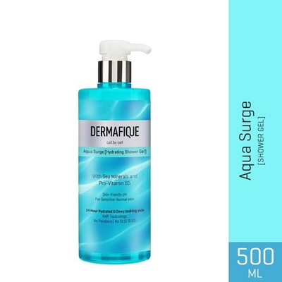 Dermafique Aqua Surge Shower Gel  Body Wash for Women & Men 500ml