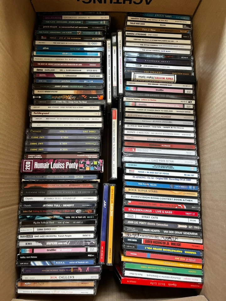 28. Teil einer umfangreichen CD Sammlung ROCK JAZZ 200 CDs #28