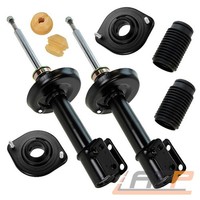 2X StossdÄMpfer GAS Vorne +Domlager +PROTECTION-KIT FÜR Opel Corsa B