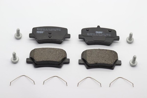 Ferodo Bremsbelagsatz, Scheibenbremse FDB5157 FüR Volvo-image