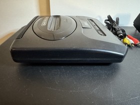 Sega Genesis Model 2 W/ Official Power Adapter AV Cable Games X-men Works Great!