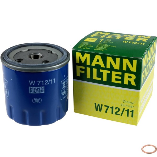 Mann ÖLfilter Mit Dichtring FüR Peugeot 309 I 1.1 CitroëN Mehari-image