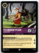 FFLEWDDUR FFLAM - LUCKLESS BARD 38/204 COMMON ATTACK OF THE VINE! LORCANA