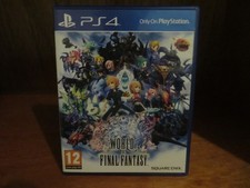 World of Final Fantasy - PS4 Game - Excellent Condition - Legendary JRPG Series