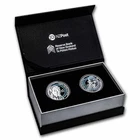 2023 New Zealand 2x 1 oz Silver Proof Avatar- Pandora Fauna -Neytiri and Jake