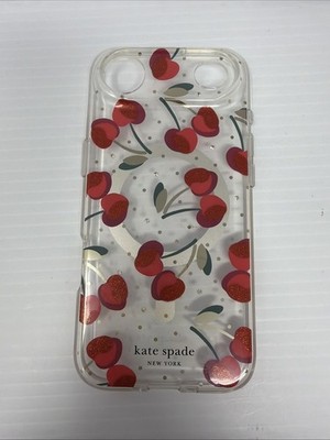 Kate Spade Protective Case (MagSafe) for iPhone 17 Air  6.5'' Cherry Clear