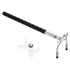 Silicone Billiard Pool Cue Stick Bridge with High Bridge Head Silver White