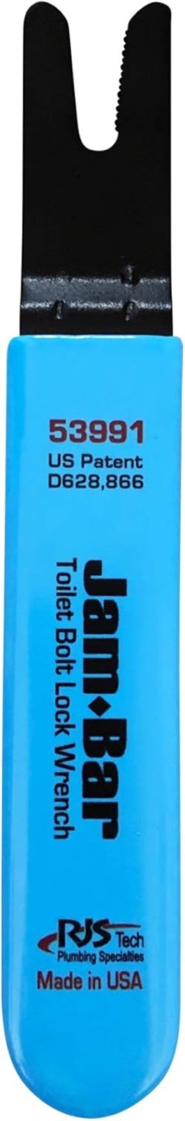 Lightweight Jam-Bar Toilet Tool - High-Quality Steel Bolt Removal Wrench