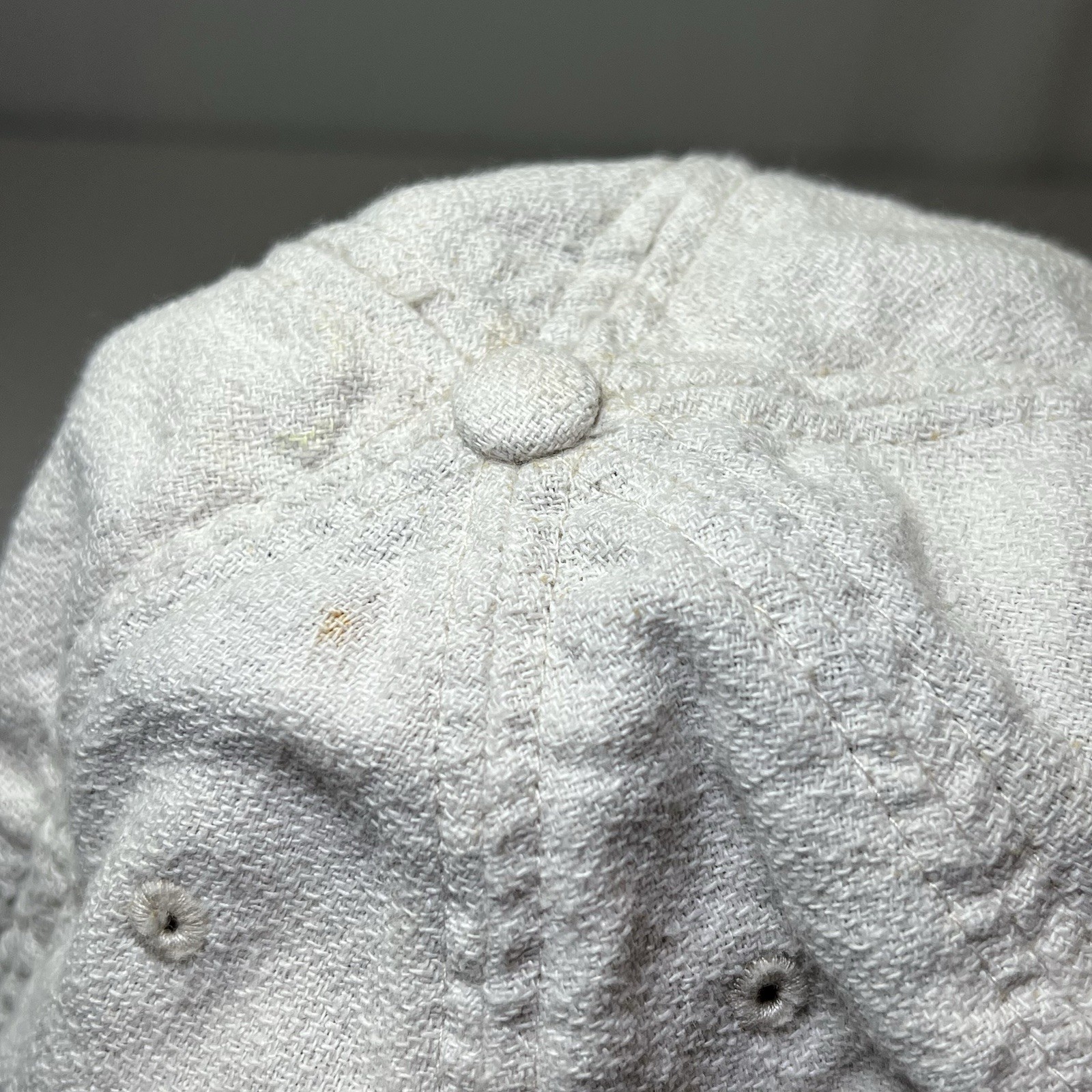 Plain Solid Beige Hat Blank Front Adjustable Stra… - image 3