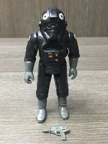 TIE FIGHTER PILOT Complete w/ Blaster M1 Unitoy STAR WARS 1982 Kenner Figure Lot
