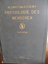 Lehrbuch Der Physiologie Des Menschen 1913 Original Illustrated German Edition