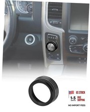 Black Gear Shift Switch Knob Cover for 2013 For Ram/Durango 2013-2017 Black 