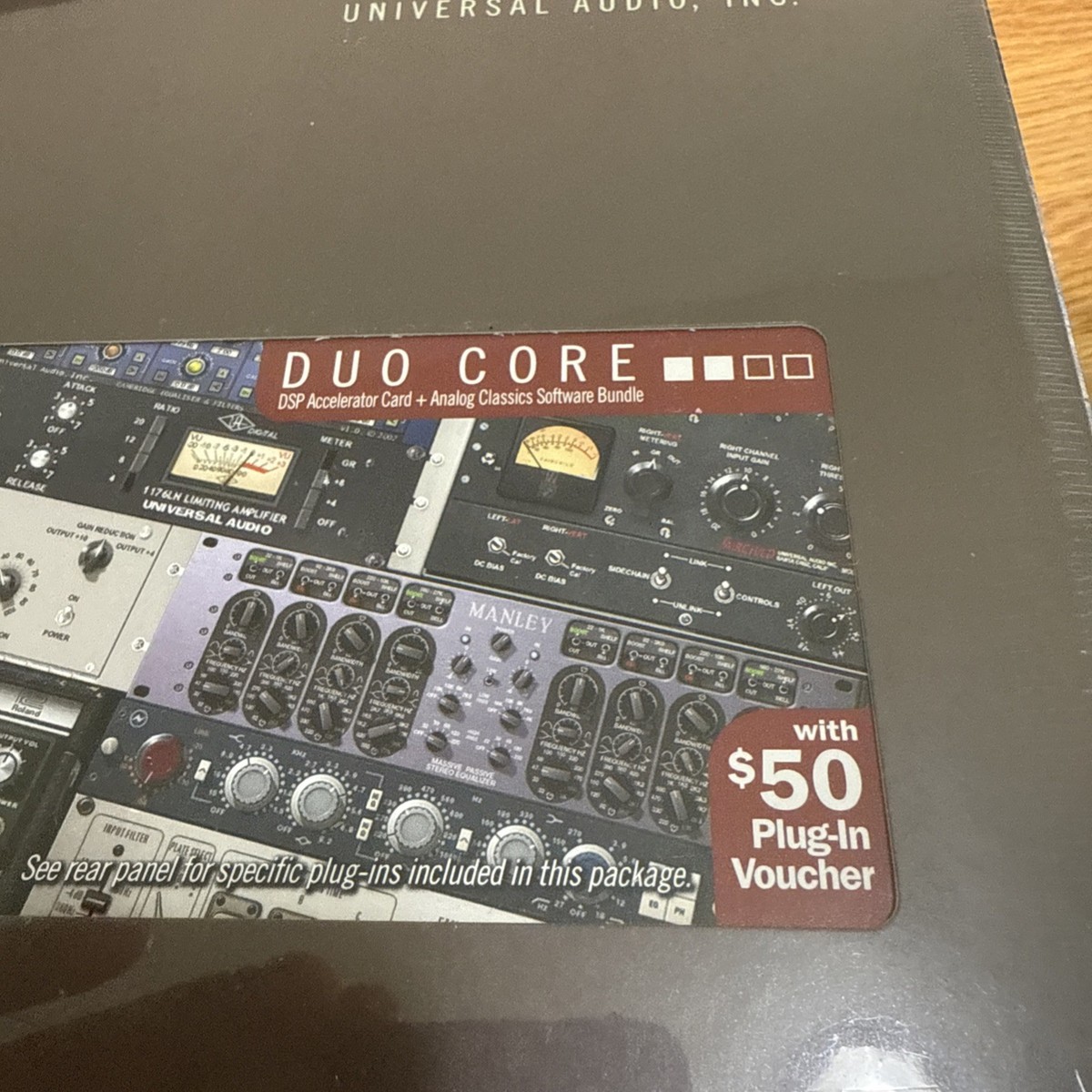 Universal Audio UAD-2 Duo DSP Accelerator Card + Plugins +