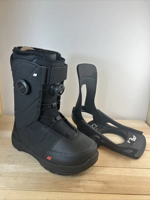 K2 Clicker Maysis BOA Snowboard Boots + Bindings Men's Sz 10 NEW Package