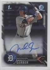 2016 Bowman Chrome Prospects Mike Gerber #BCAP-MG Auto n1u