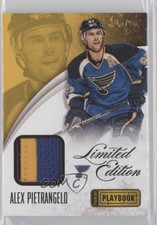 2013 Panini Playbook Limited Edition Materials Prime 15/25 Alex Pietrangelo 0r4