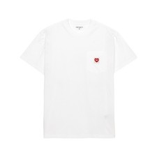 CARHARTT WIP Pocket Heart Man Short Sleeve T Shirt I032128 1WZXX NEW ITEM