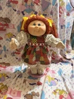 Cabbage Patch Kids Play Along Redhead Girl Blue Eyes Vintage Dress