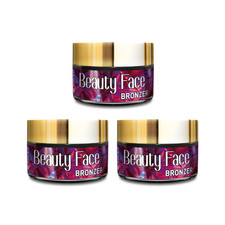 Collagen Br&auml;unungsbeschleuniger Solariumkosmetik 3 x Soleo Beauty Face Bronzer