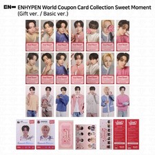 ENHYPEN World Coupon Card Collection Sweet Moment Gift/Basic ver. Ticket