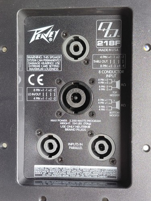 #ad #ad Peavey Crossover Factory Replacement For QW 218 $89.99