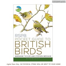 RSPB Pocket Guide to British Birds, Marianne Taylor 2022