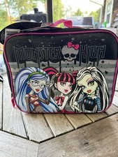 New Without Tags Monster High Insulated Lunch Bag/box -School Lunch Box