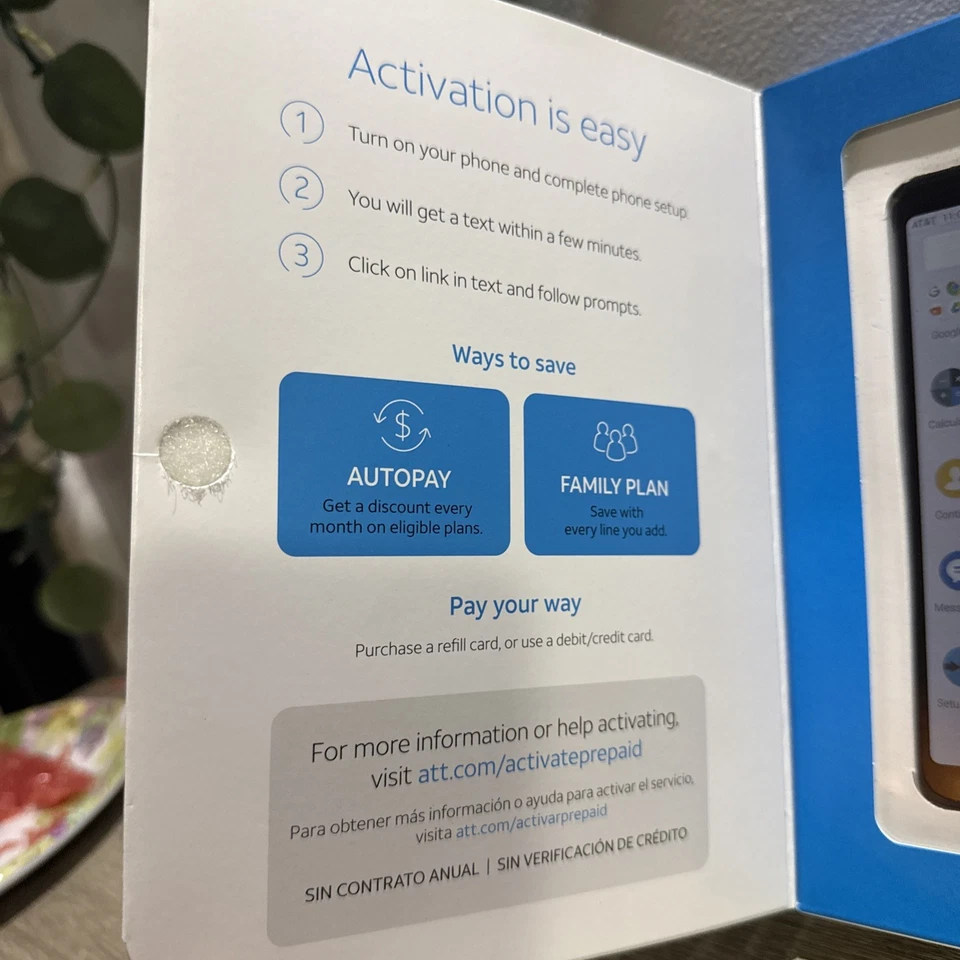 AT&T Alcatel Axel 32gb Prepaid Smart Phone - Image 3 of 4