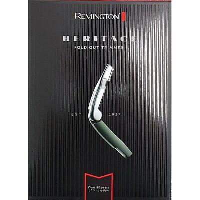 Remington MPT1000 Heritage ausklappbarer Trimmer klassische Details Bartschneider Kamm EXU