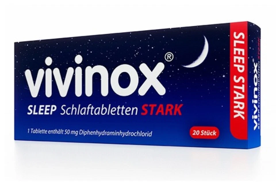 DR. GERHARD MANN VIVINOX Sleep Schlaftabletten stark 20 St PZN: 2083906