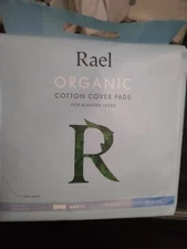 BRAND NEW Rael Organic Cotton Cover Pads, Moderate, 30 Count