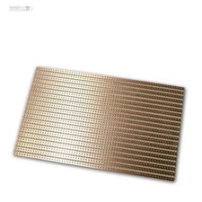 Kupferplatine 160x100mm, Streifenraster RM 5,08mm, Kupfer-Platine, PCB Streifen