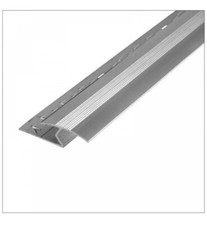 CARPET TO WOOD & TILE METAL STRIP DOOR PLATE Z TRIM THRESHOLD SILVER 900MM/ 90cm