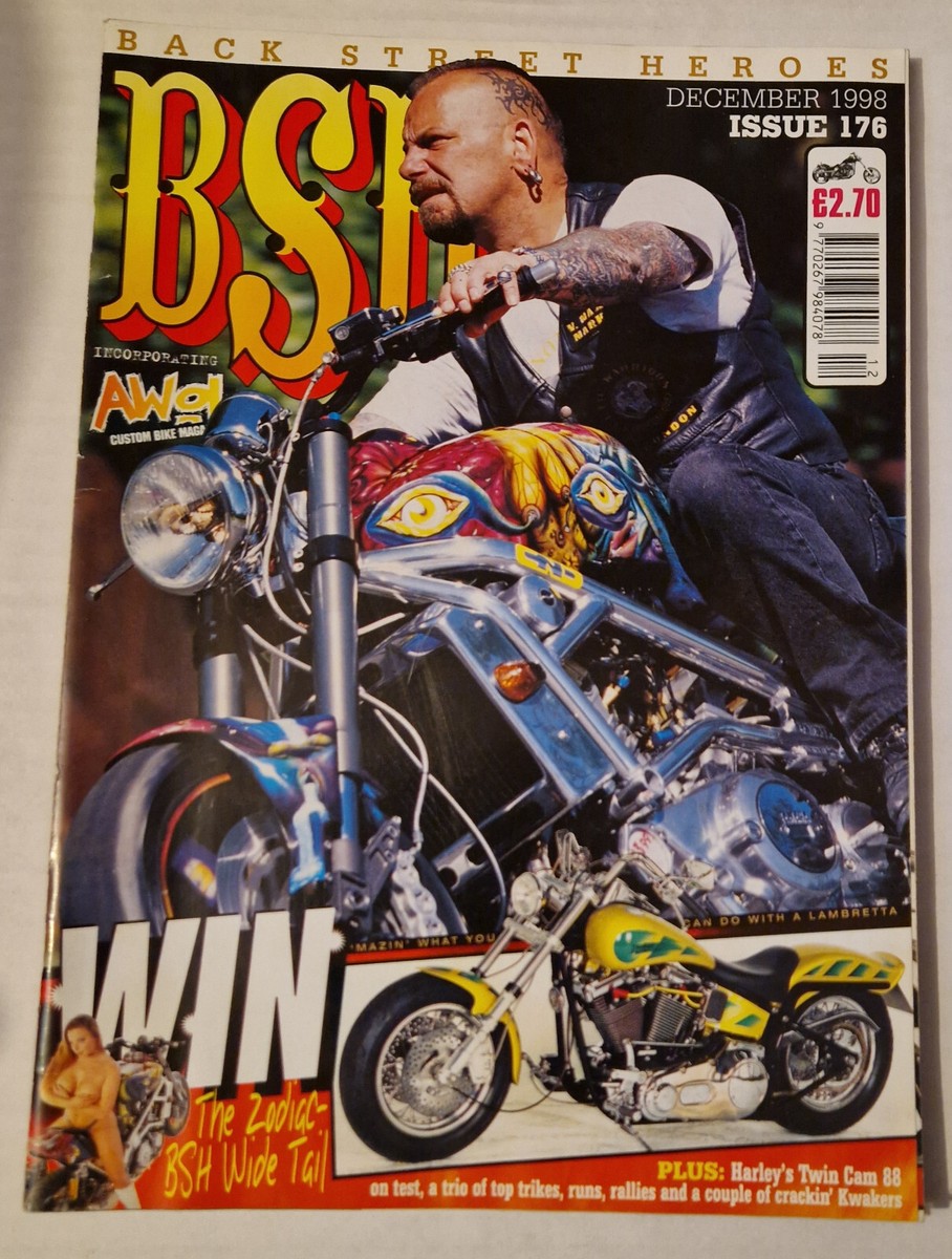 Custom Street Bikes Magazine Page 1 Back Street Heroes Magazine