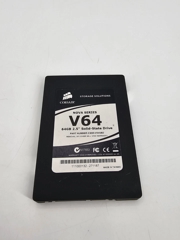 Corsair Nova Series V64 64GB 2.5" Solid State Drive - Image 2 of 4