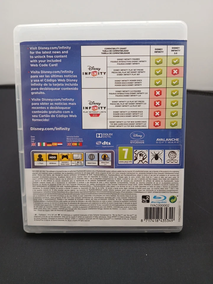 Disney Infinity (2.0 Edition) (Sony PlayStation 3, 2014) - Image 2 of 2