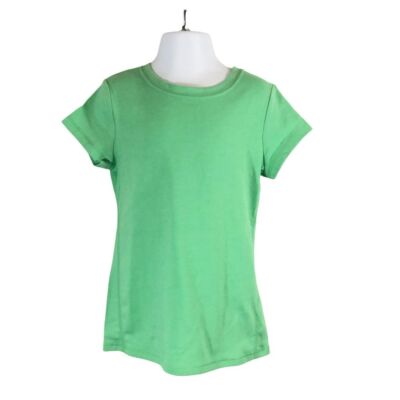 All in Motion Girls Size XS(4/5) Value Tee Green NEW