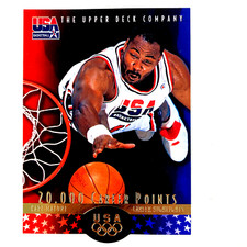 Karl Malone 1996 Upper Deck USA Basketball Card #11 NBA Utah Jazz