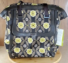 Petunia Pickle Bottom Java Continental Carryall Large Purse Tote Travel Bag 