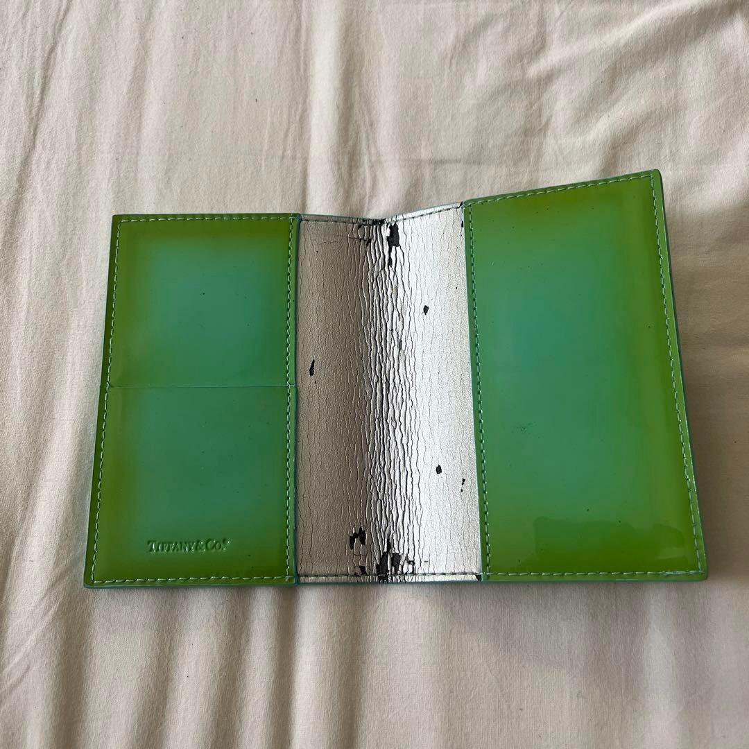 Tiffany☆ ティファニー Passport Cover 在庫あり！ Return to Tiffany™ Passport Cover in Tiffany Blue® Leather