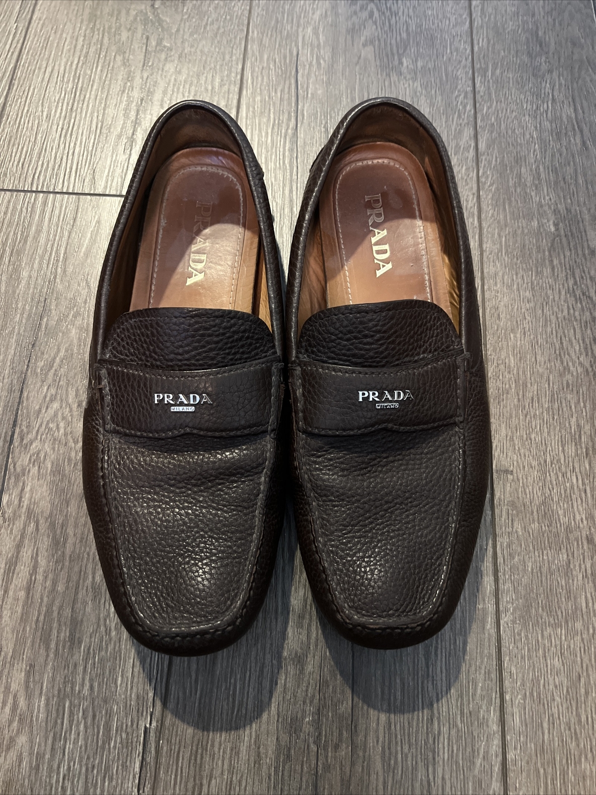 Authentic Mens Prada Driving Loafers 