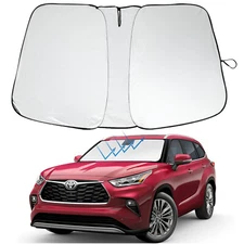 For Toyota Highlander SUV 2008-2013 Front Windshield Sun Shade Heat Block Shield