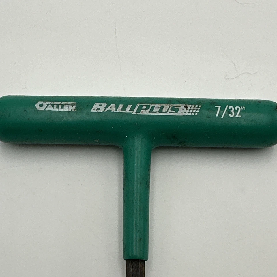 Vintage Allen 7/32" T-Handle Ball-Plus Hex Wrench Comfort Grip - Image 2 of 4